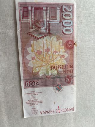 Billete 2000 Pesetas Banco de España 1992