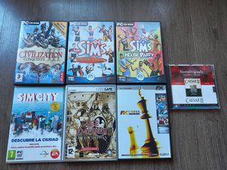 Colección Juegos PC: SimCity, Sims, Age of Empires