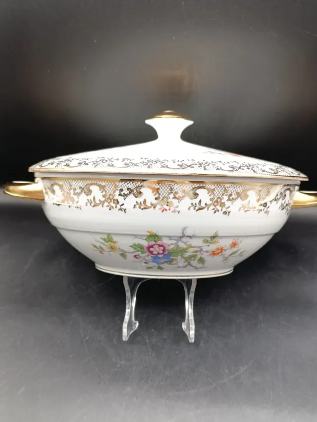 Lote vajilla Aves del Paraíso