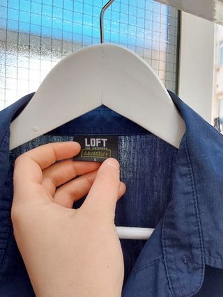 Camisa Loft Azul Oscuro Talla M