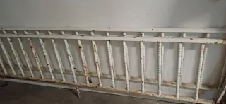 Barandillas de hierro torneado hueco