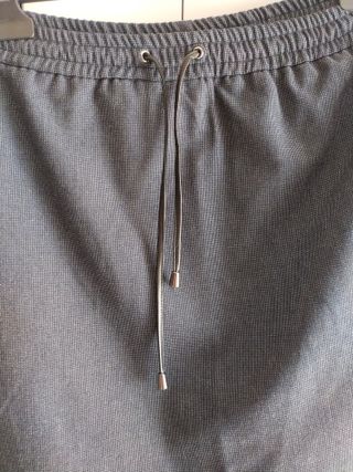 Gonna Esprit grigia con elastico