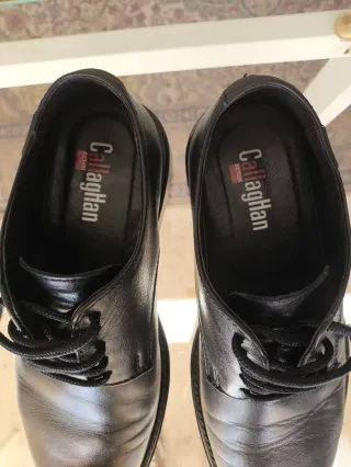 Zapatos Callaghan caballero negros
