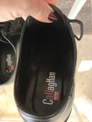 Zapatos Callaghan caballero negros