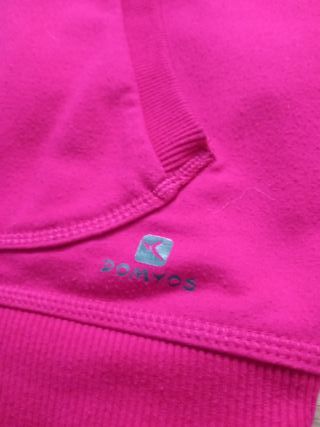 Sudadera con capucha y cremallera mujer