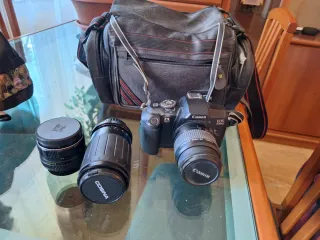 Cámara analógica Canon EOS 5000,regalo bolsa.