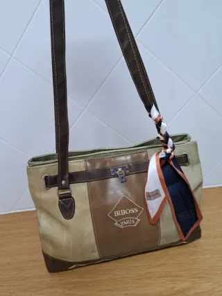 Bolso BIBOSS Beige y Marrón