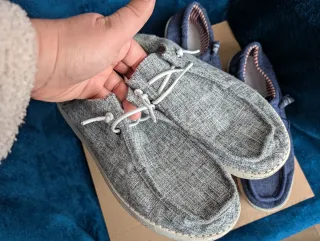 Lote Zapatos Lona Hombre