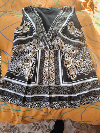 Conjunto Falda y Blusa Corte Inglés