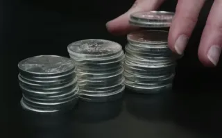 Lote monedas plata antiguas