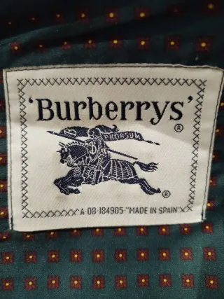 Americana Burberrys Mujer Verde Oliva