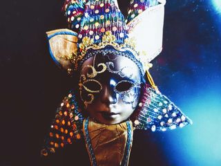 Máscara de Venecia de carnaval