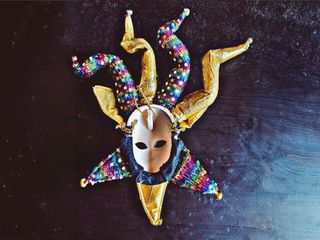 Máscara de Venecia de carnaval