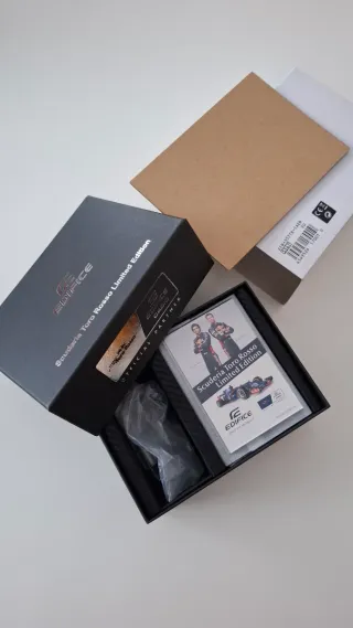 Caja Reloj Casio Edifice Scuderia Toro Rosso