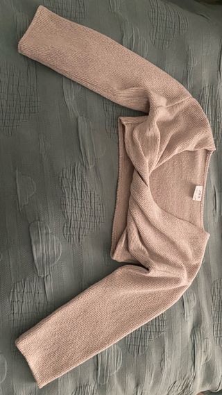 Bolero Zara niña beige talla única
