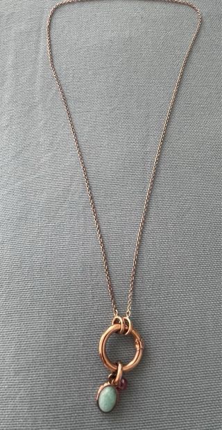 Collar Tous Plata Rose con Turquesa