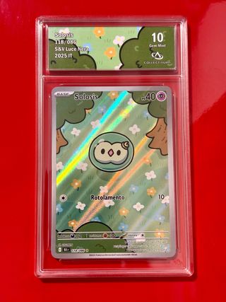 Solosis 118/086 Luce Nera Graded 10 ITA