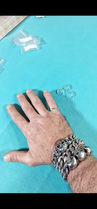 Flor de Plata Aragonesa "Jarillas" AJUSTABLE (3gr)