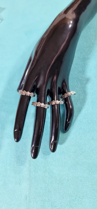 Flor de Plata Aragonesa "Jarillas" AJUSTABLE (3gr)