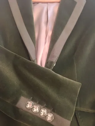 Lote dos chaquetas blazer Terciopelo y Pana