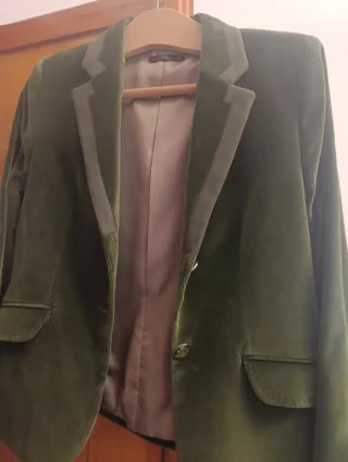 Lote dos chaquetas blazer Terciopelo y Pana
