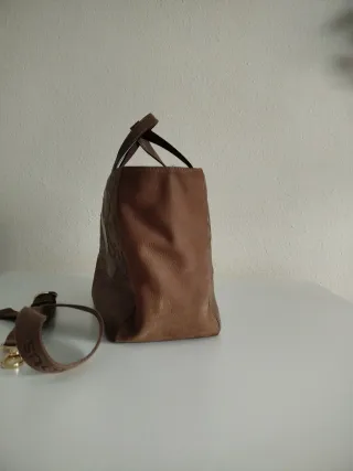 Bolso Tous Piel Marrón con Diseño multiosos