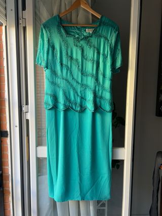 Vestido Lexus con Chal Talla M