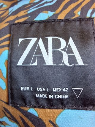 Anorak Talla L estampado