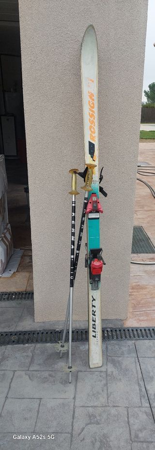 Esquíes Rossignol Liberty Carbon 175 +palos