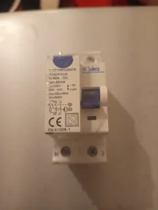 Diferencial Solera 2P 40A 30mA AC