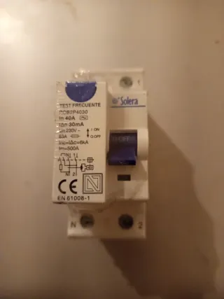 Diferencial Solera 2P 40A 30mA AC