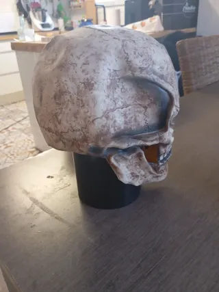 Careta de calavera Halloween