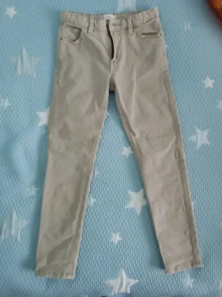 Pantalón niño Mango beige