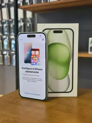 IPHONE 15 128GB VERDE BATERIA 96%