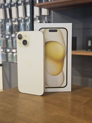 IPHONE 15 128GB GIALLO BATTERIA 100%