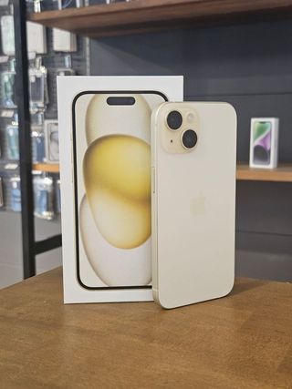 IPHONE 15 128GB GIALLO BATTERIA 100%