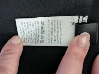 Trench Lungo Nero Penny Lane (Taglia S Over)