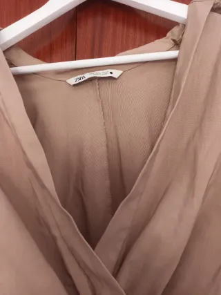 Camisa Zara Beige