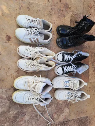 Lote Zapatillas deportivas Niña Talla 35-36 adidas