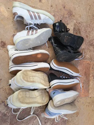 Lote Zapatillas deportivas Niña Talla 35-36 adidas