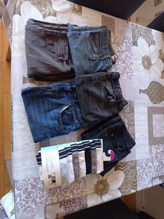 Pack 5 Pantalones Niño 12 años + 7 Boxers