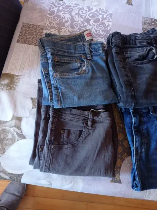 Pack 5 Pantalones Niño 12 años + 7 Boxers