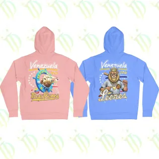 Sudadera Negra con Corona y KING en Dtf