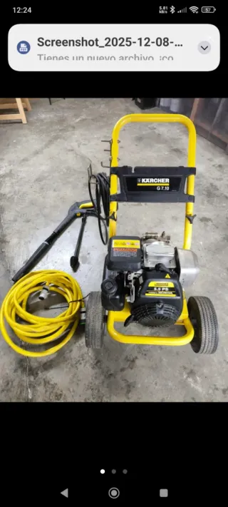 Hidrolimpiadora Karcher G 7.10 Honda ,cómo nueva.