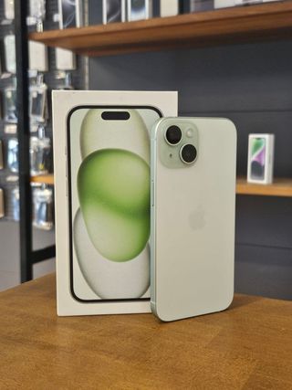 IPHONE 15 128GB VERDE BATTERIA 100%