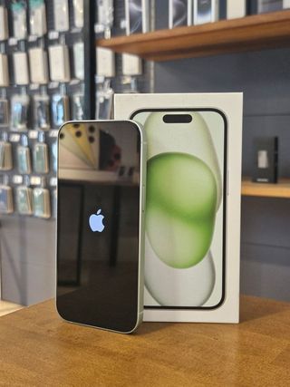 IPHONE 15 128GB VERDE BATTERIA 100%