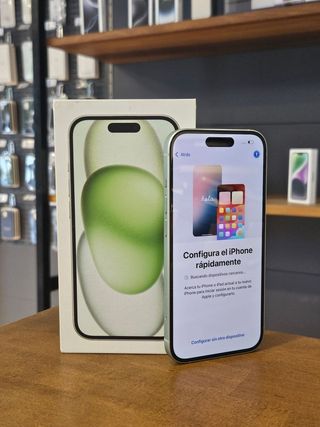 IPHONE 15 128GB VERDE BATTERIA 100%