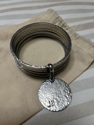 Pulsera Bimba y Lola esclava plateada