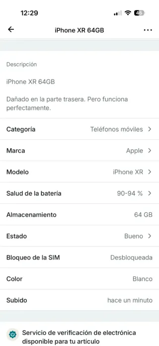 iPhone XR 64GB
