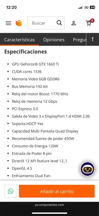 Zotac Gaming GTX 1660 Super